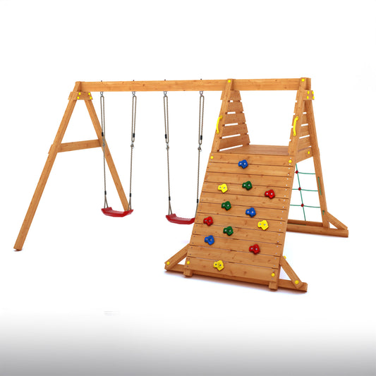 Spider King High-Quality Climber Teak Finish