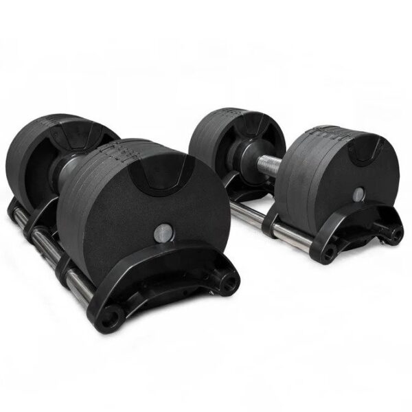 PAIR of ADJUSTABLE DUMBBELLS - Image 4