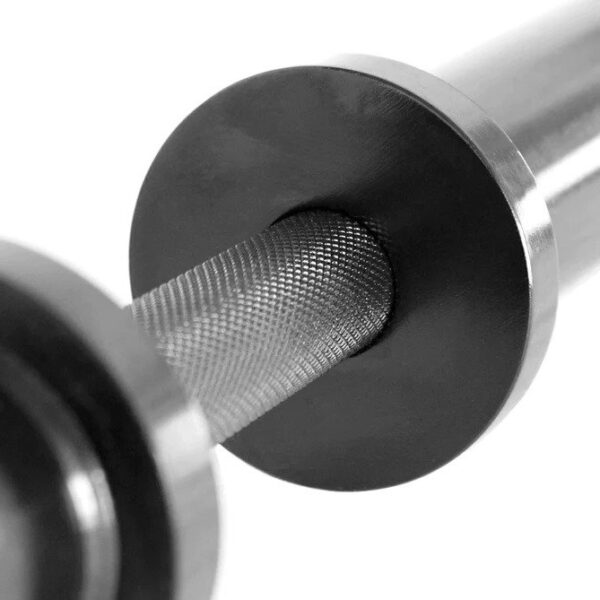 BLACK ZINC COATED-OLYMPIC DUMBBELL HANDLE - Image 4