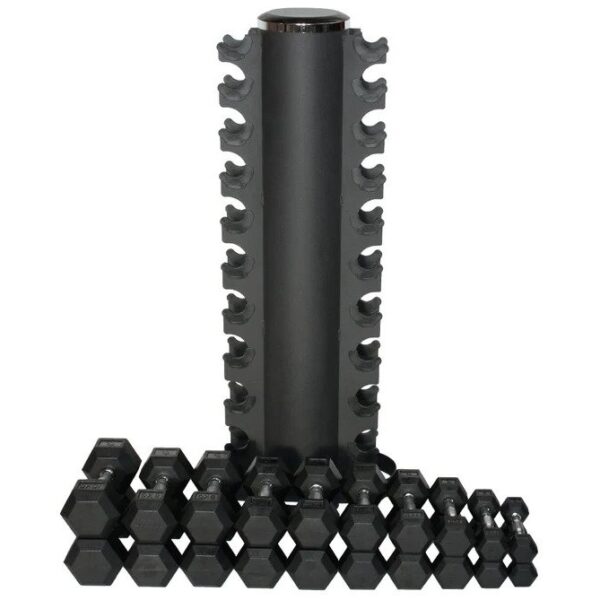 HEX DURABLE DUMBBELL TOWER RACK