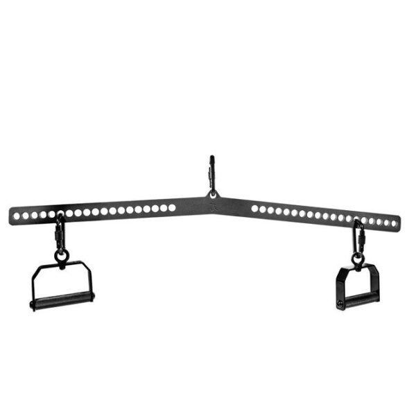 Adjustable Lat Pull-down Bar With Durable Carabiner - Image 2